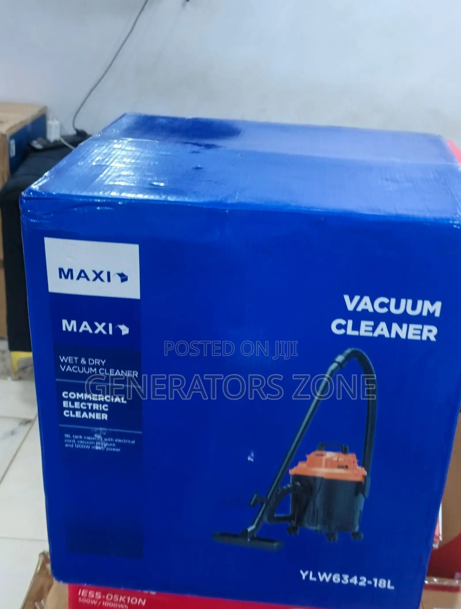 Maxi Household Wet Dry Vacuum Cleaner 1200w