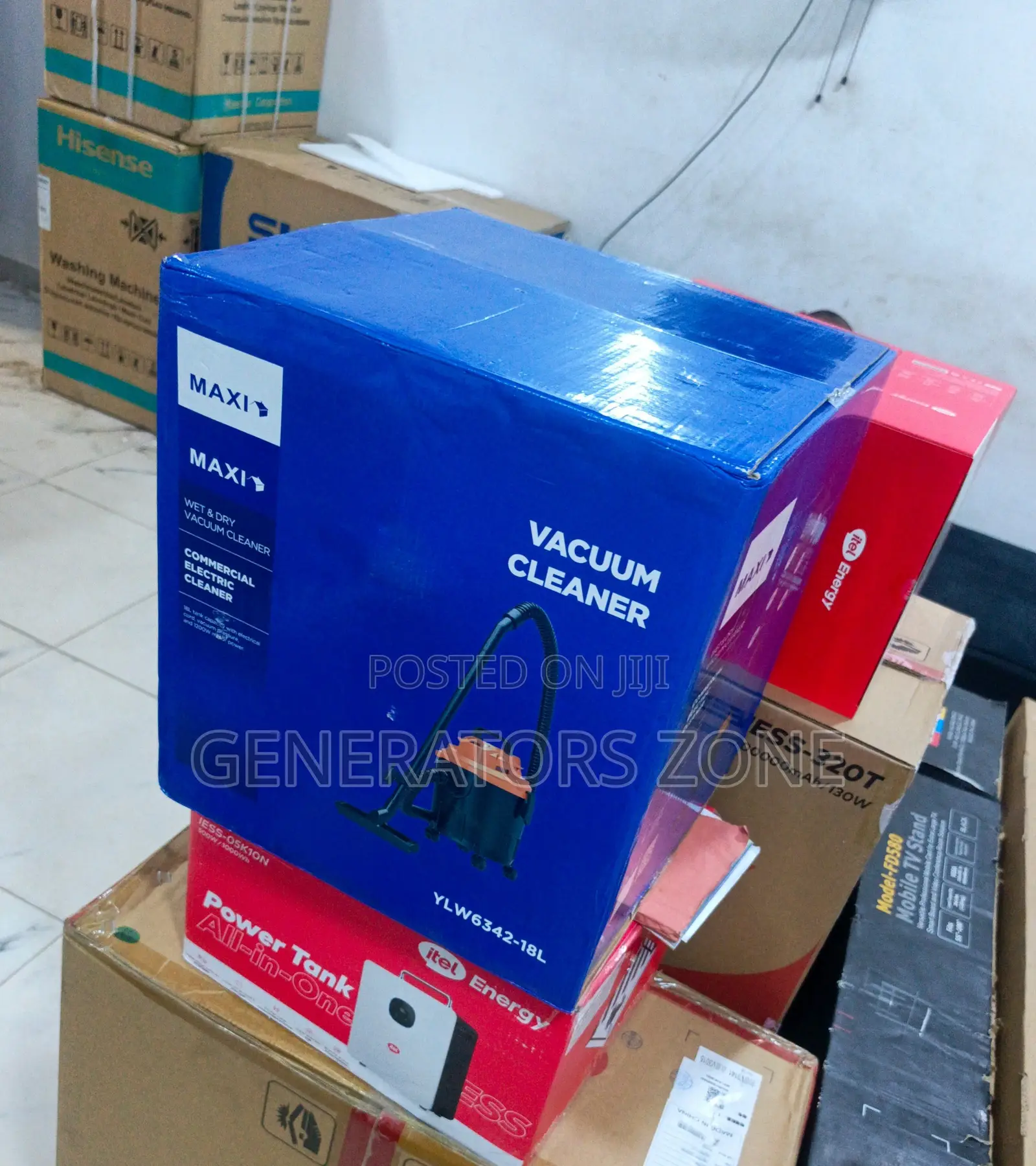 Maxi Household Wet Dry Vacuum Cleaner 1200w