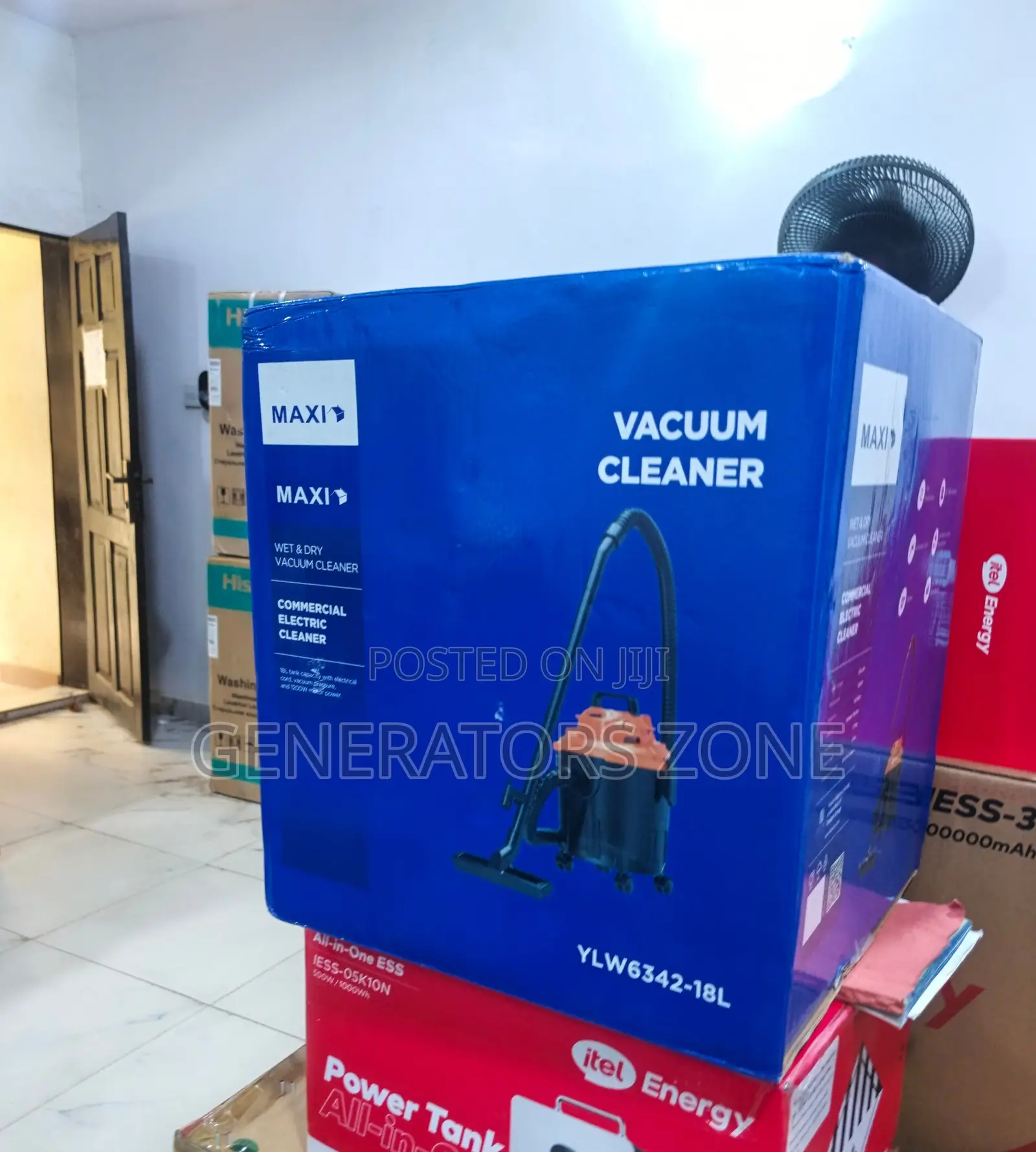 Maxi Industrial Vacuum Cleaner 18l Wet Dry
