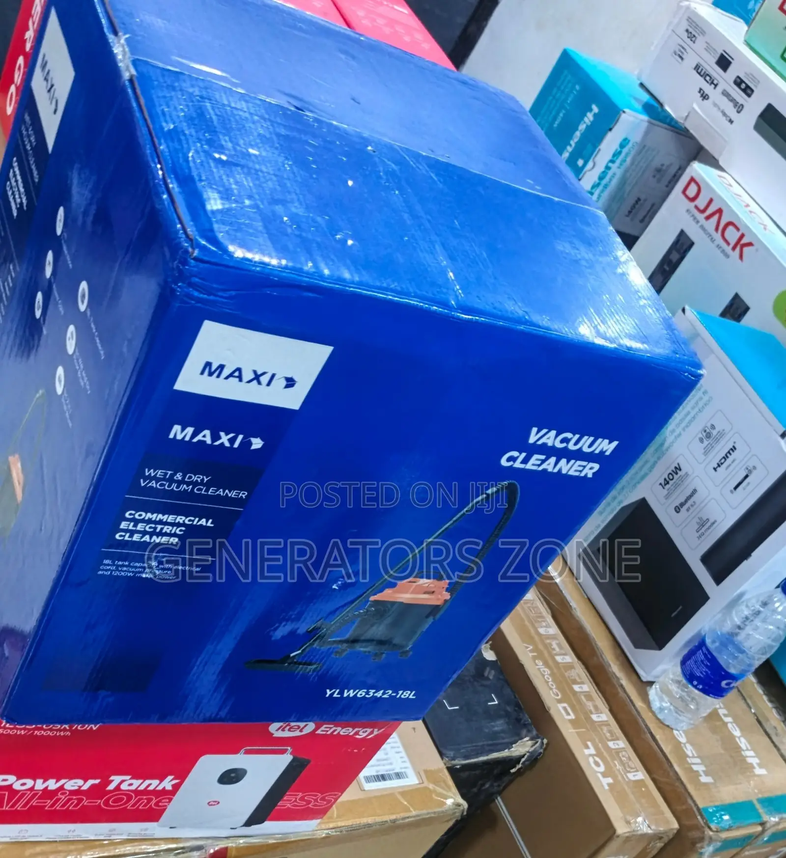 Maxi Vacuum Cleaner With 18-Litre Capacity
