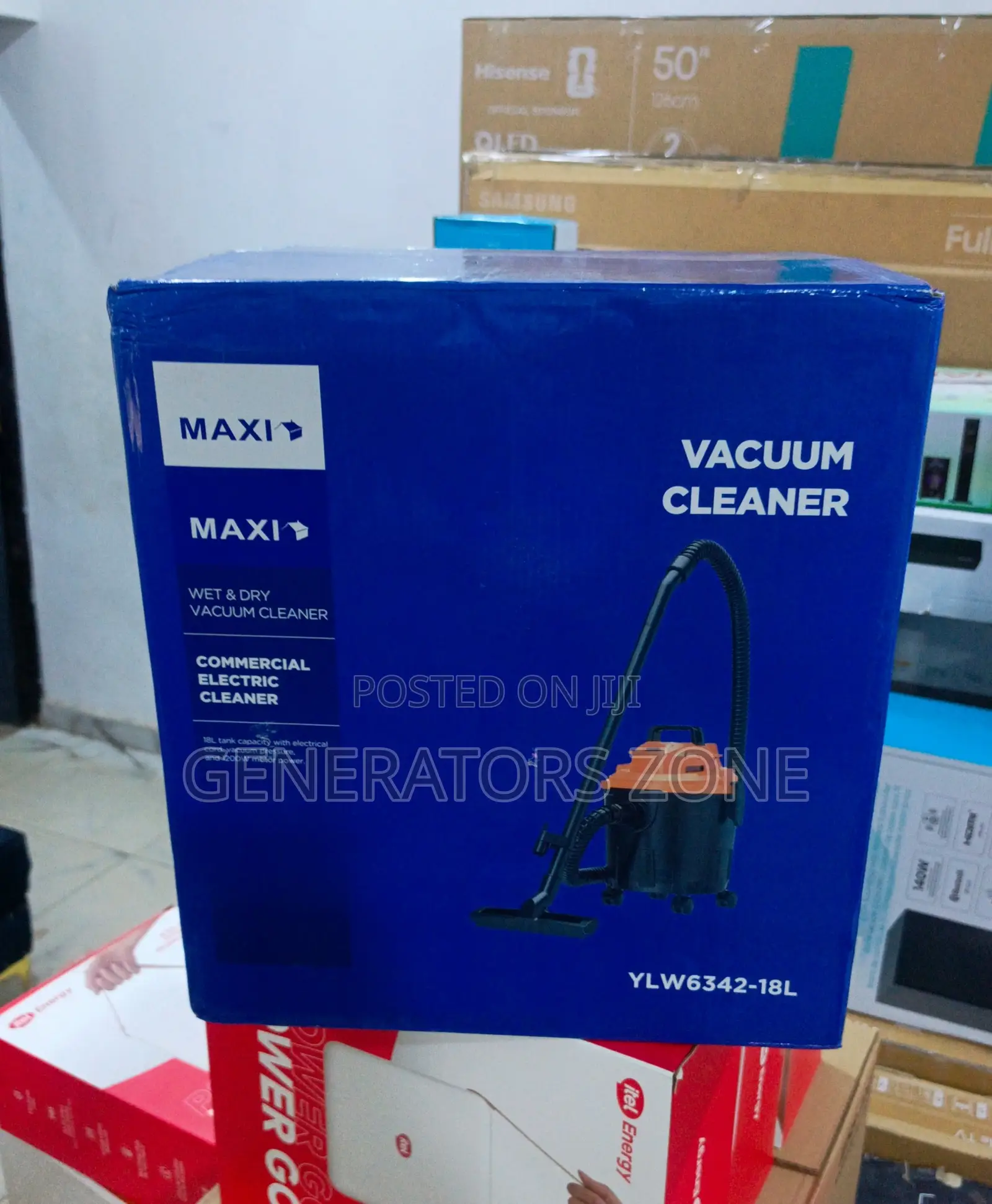 Maxi Vacuum Cleaner for Dust, Dirt Liquids