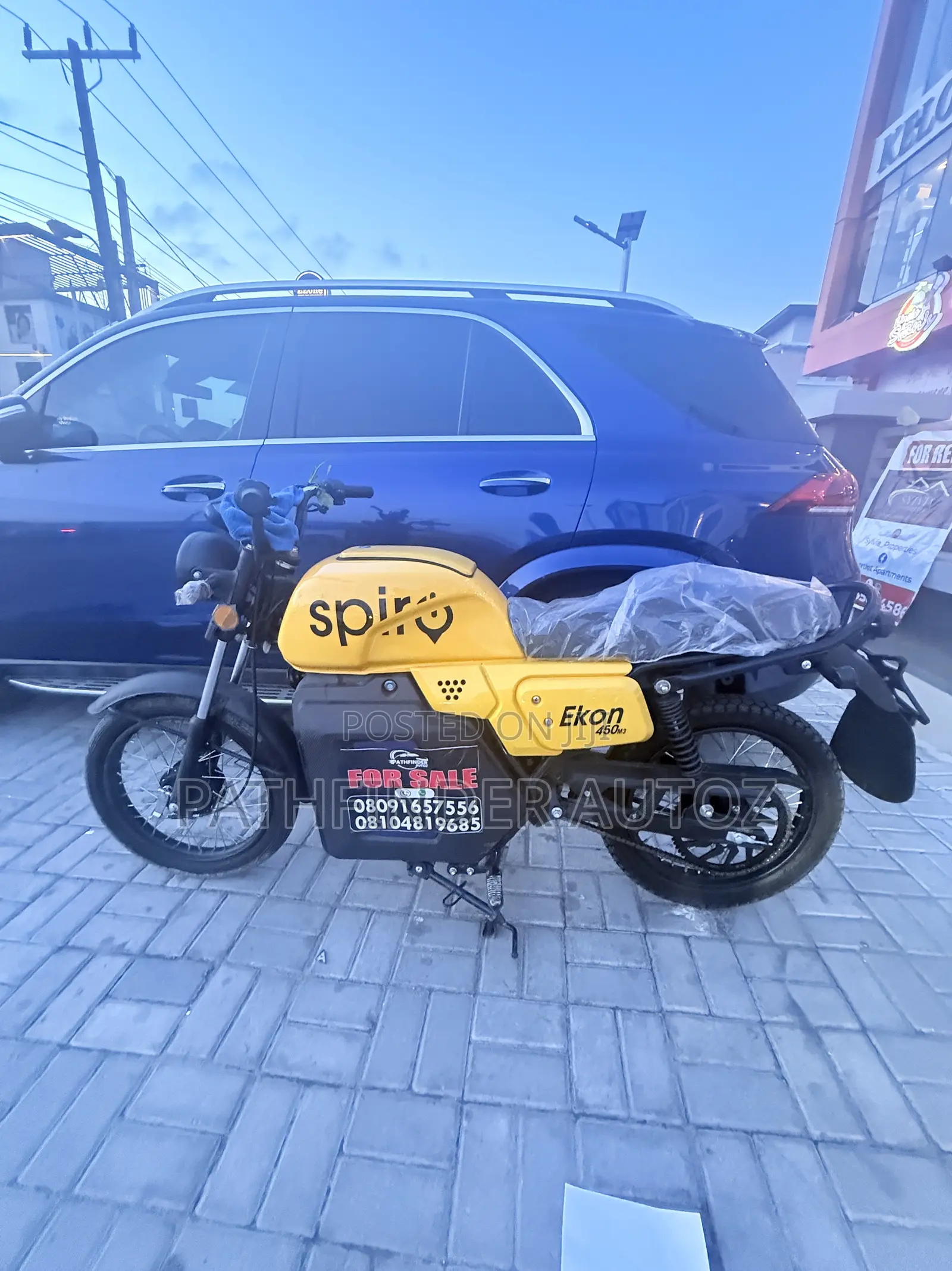 New Motorcycle 2025 Yellow
