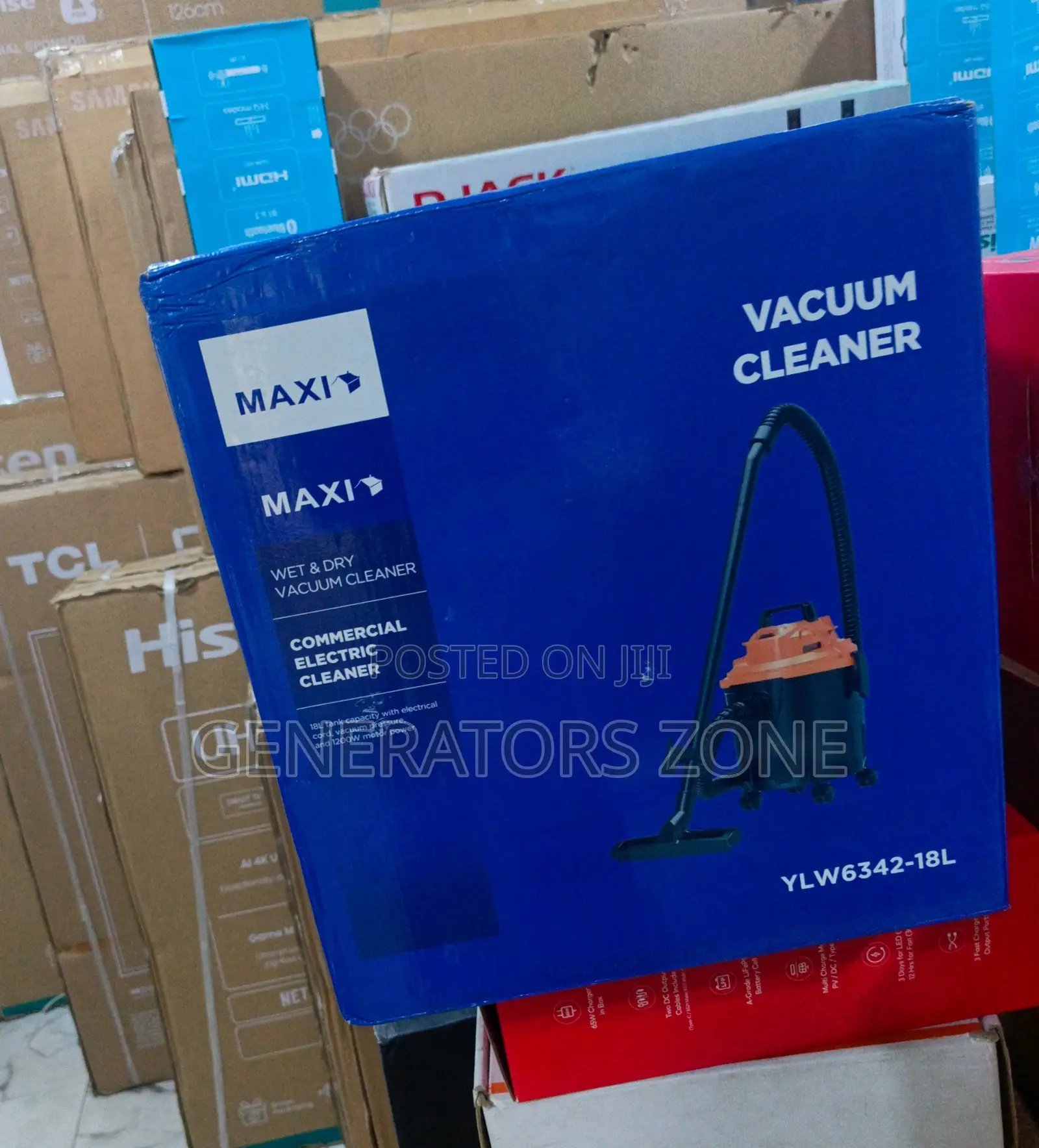 Maxi Wet Dry Vacuum With Easy Mobility