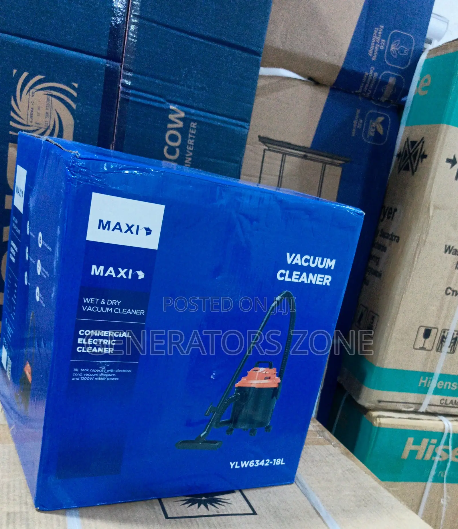 Maxi Wet Dry Vacuum With Powerful Airflow