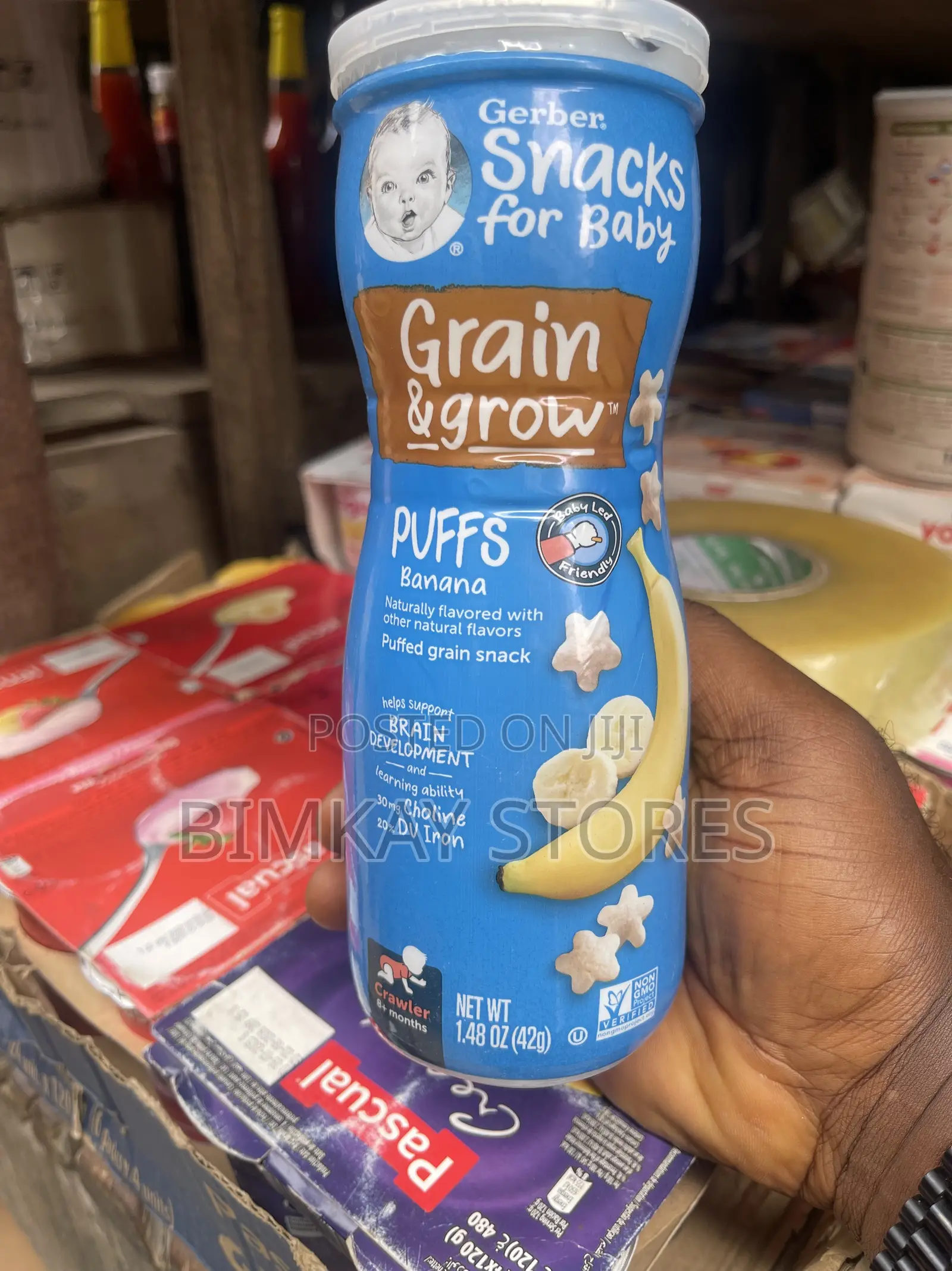 Gerber Baby Snacks Grain and Grow. 42g