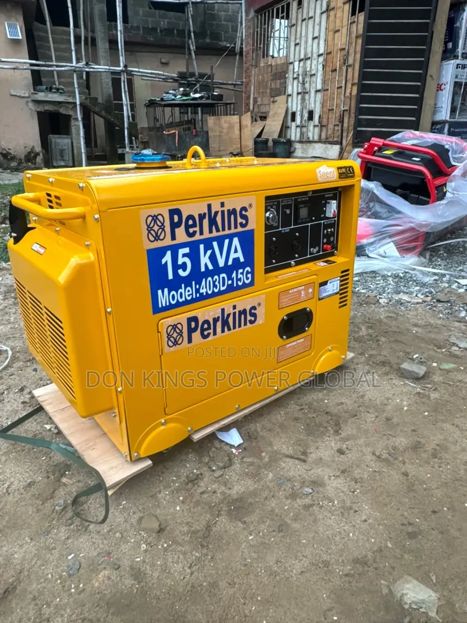 Perkins 15kva Soundproof Diesel Generator – 100% Copper Coil