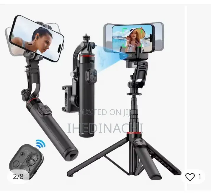 C22 Ai Face Tracking Gimbal Tripod 360° Selfie Stick With Remote