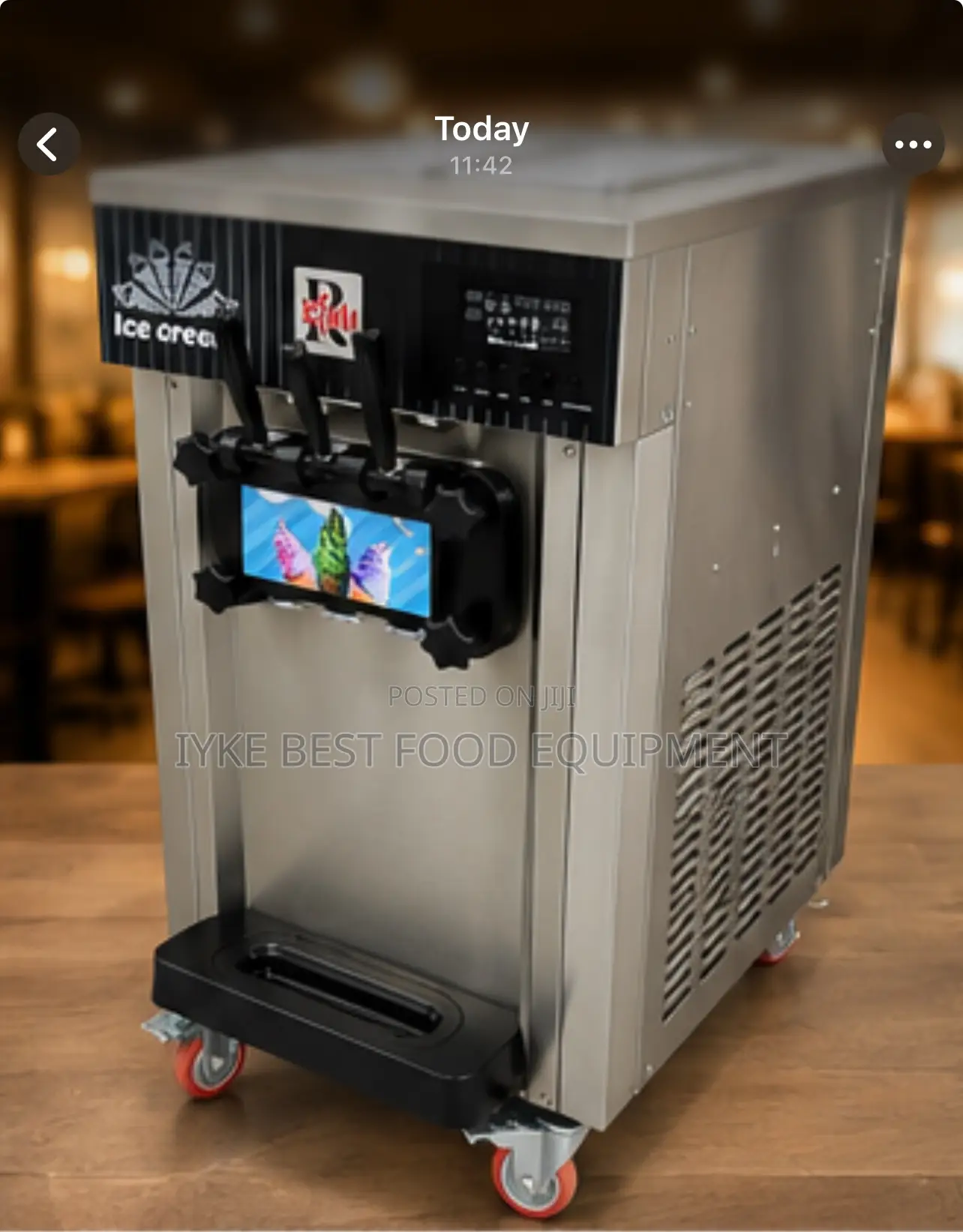 Table Top Ice Cream Machine