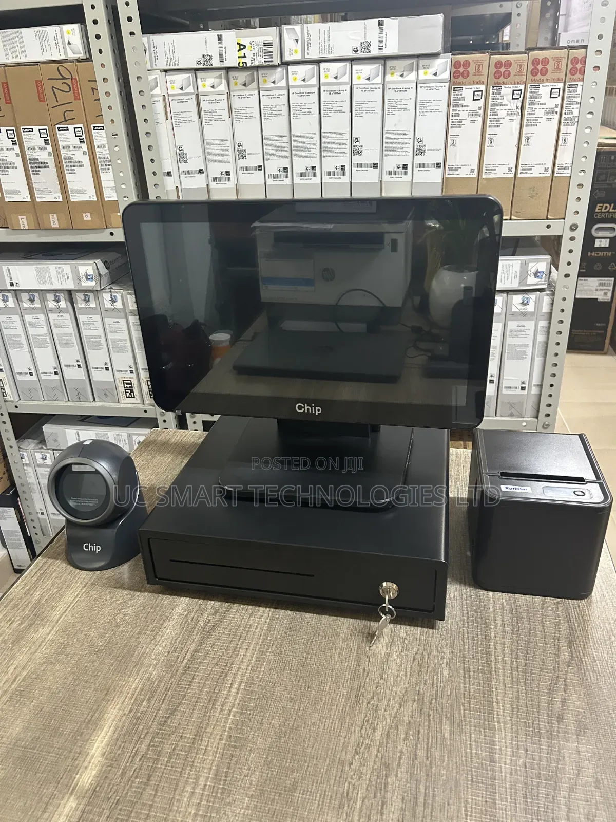 Chips Pos System T2 Double Screen Intel Core I5 256gb 8gb Touch (Set)