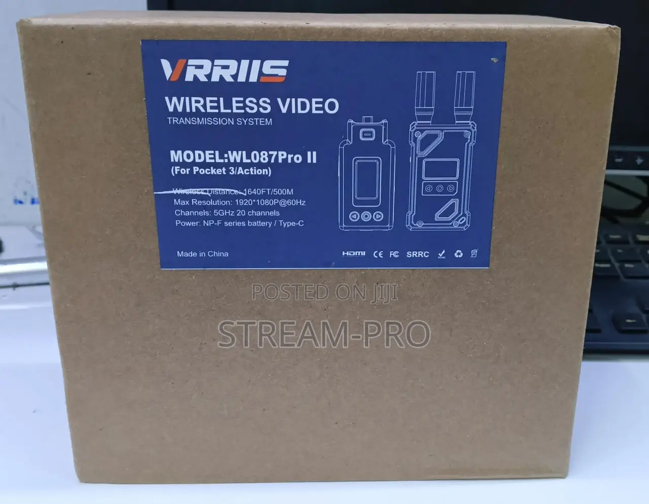 Vrriis Wl087 Pro Ii Wireless Transmitter for Osmo Pocket 3