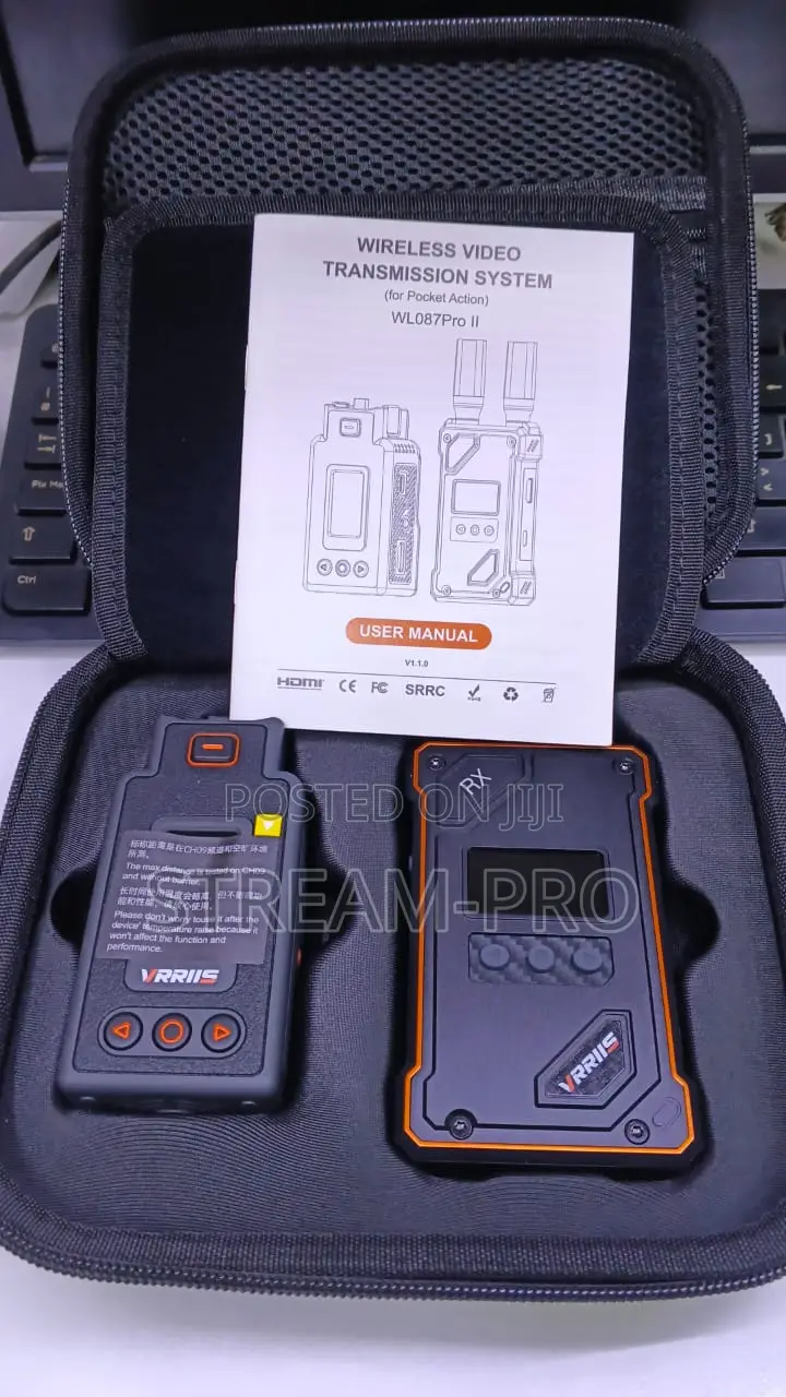 Vrriis Wl087 Pro Ii Wireless Transmitter for Osmo Pocket 3