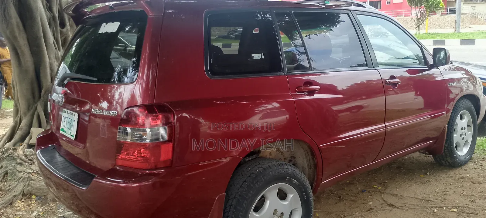 Toyota Highlander 2005 Red