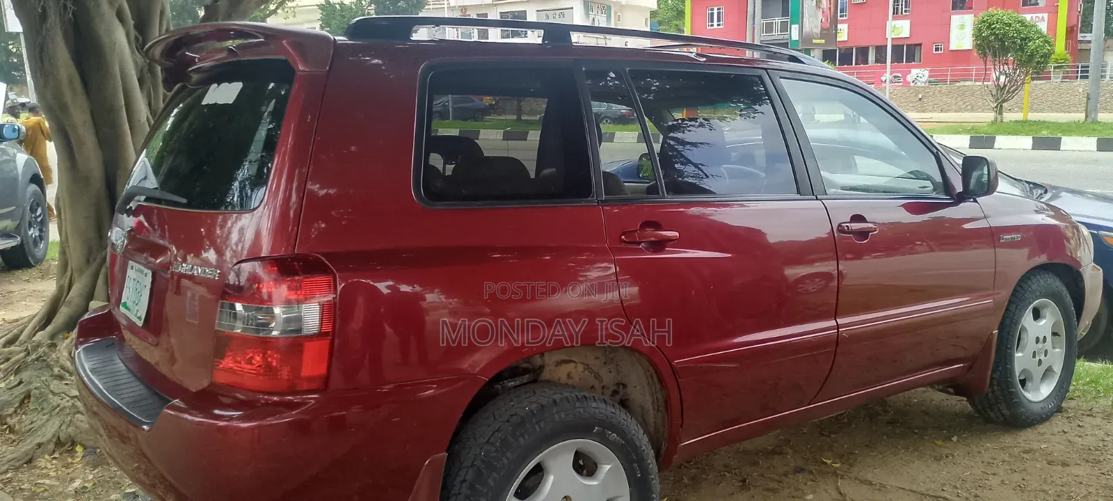 Toyota Highlander 2005 Red