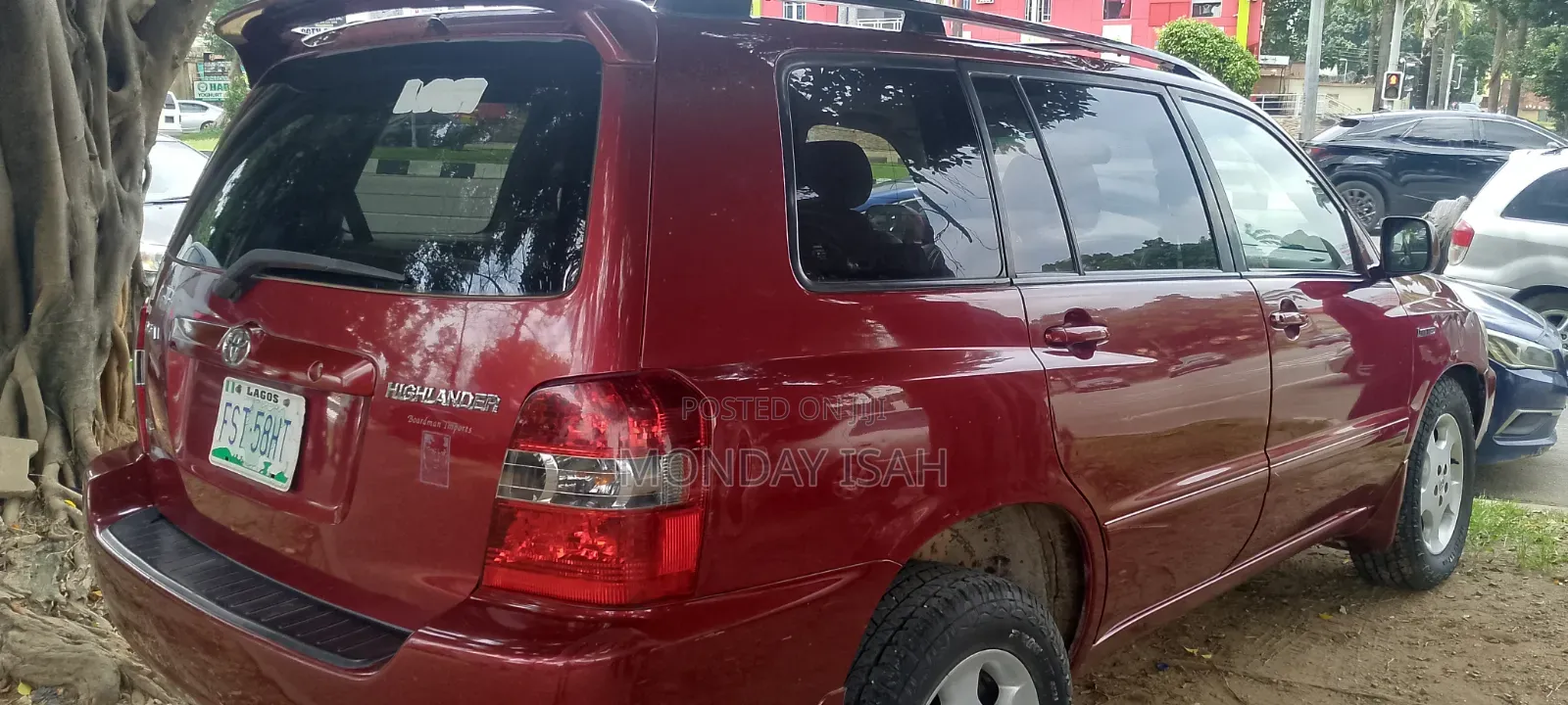 Toyota Highlander 2005 Red
