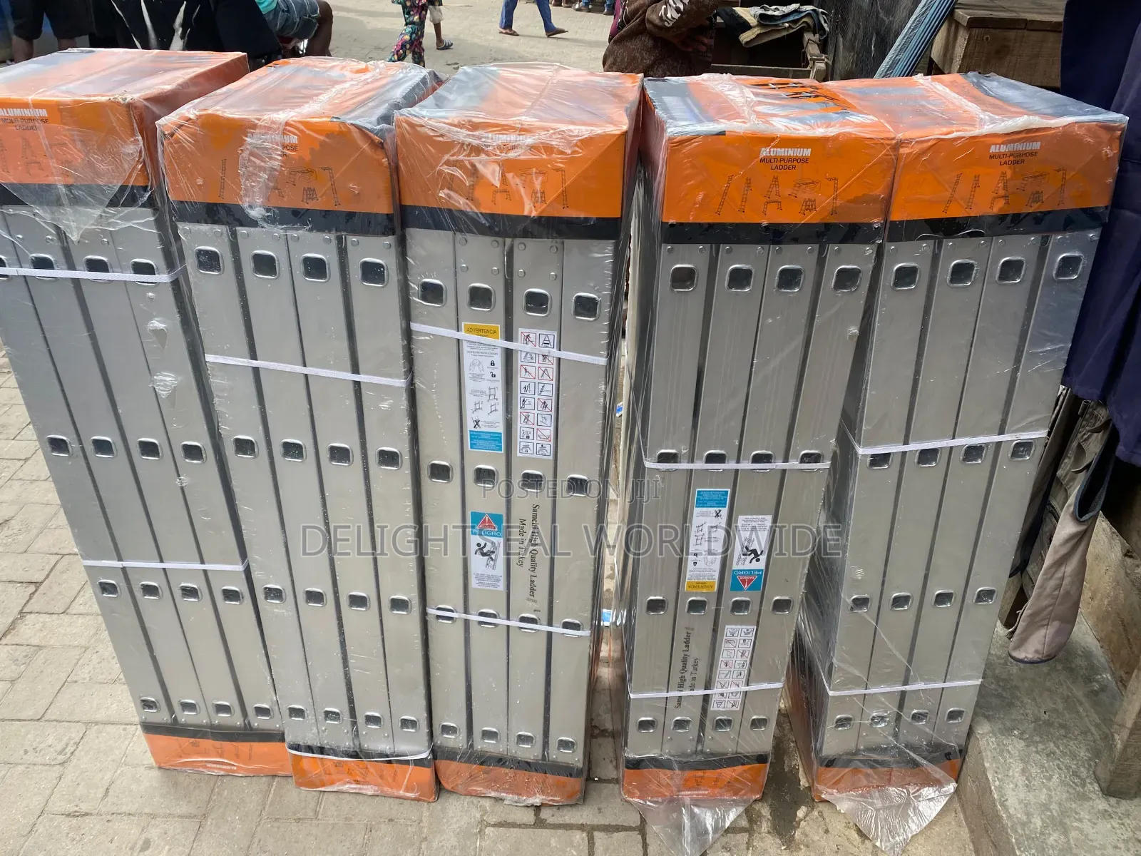 Original Aluminium Foldable Ladders All Sizes