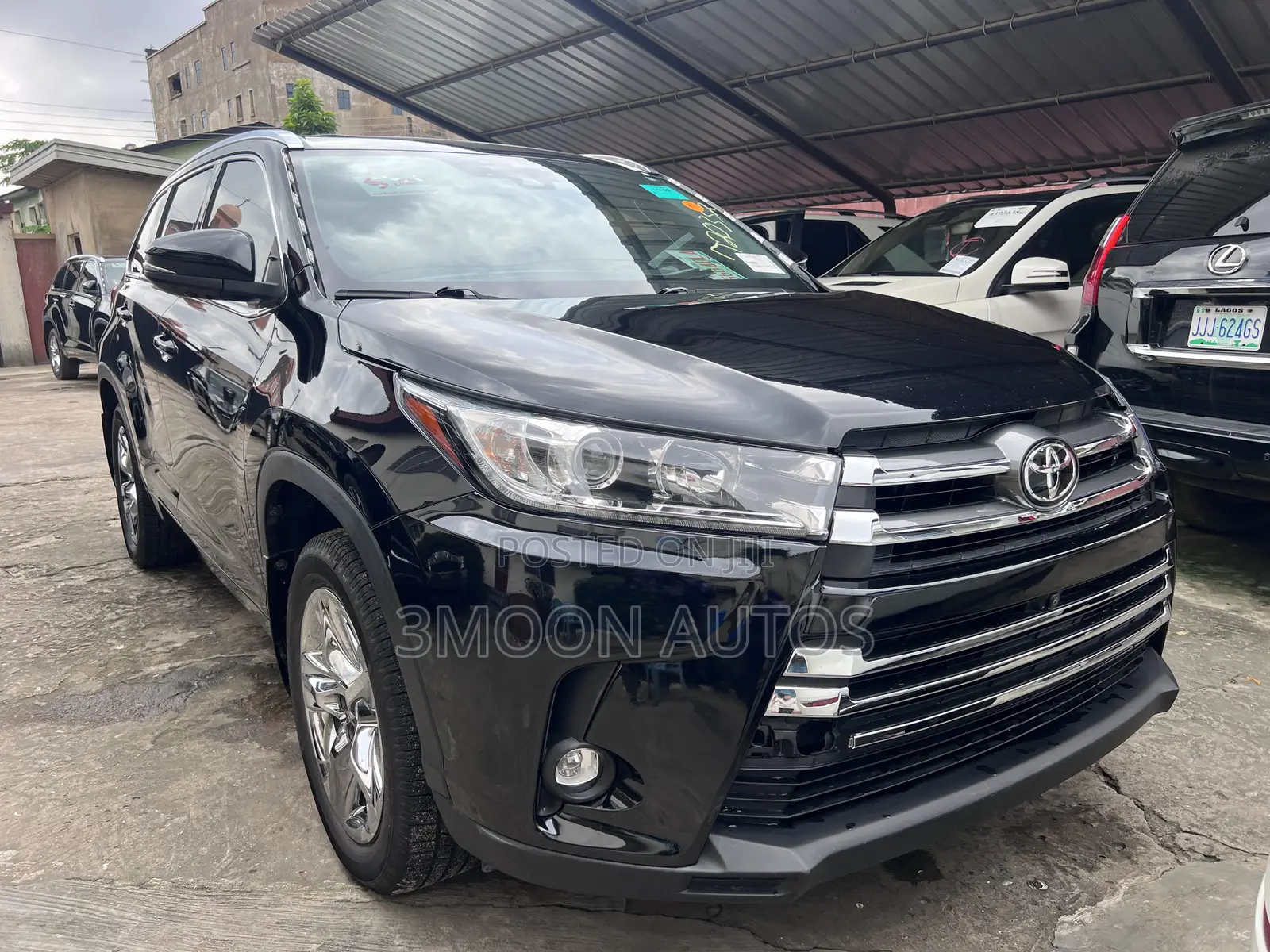 Toyota Highlander Limited Platinum 2019 Black