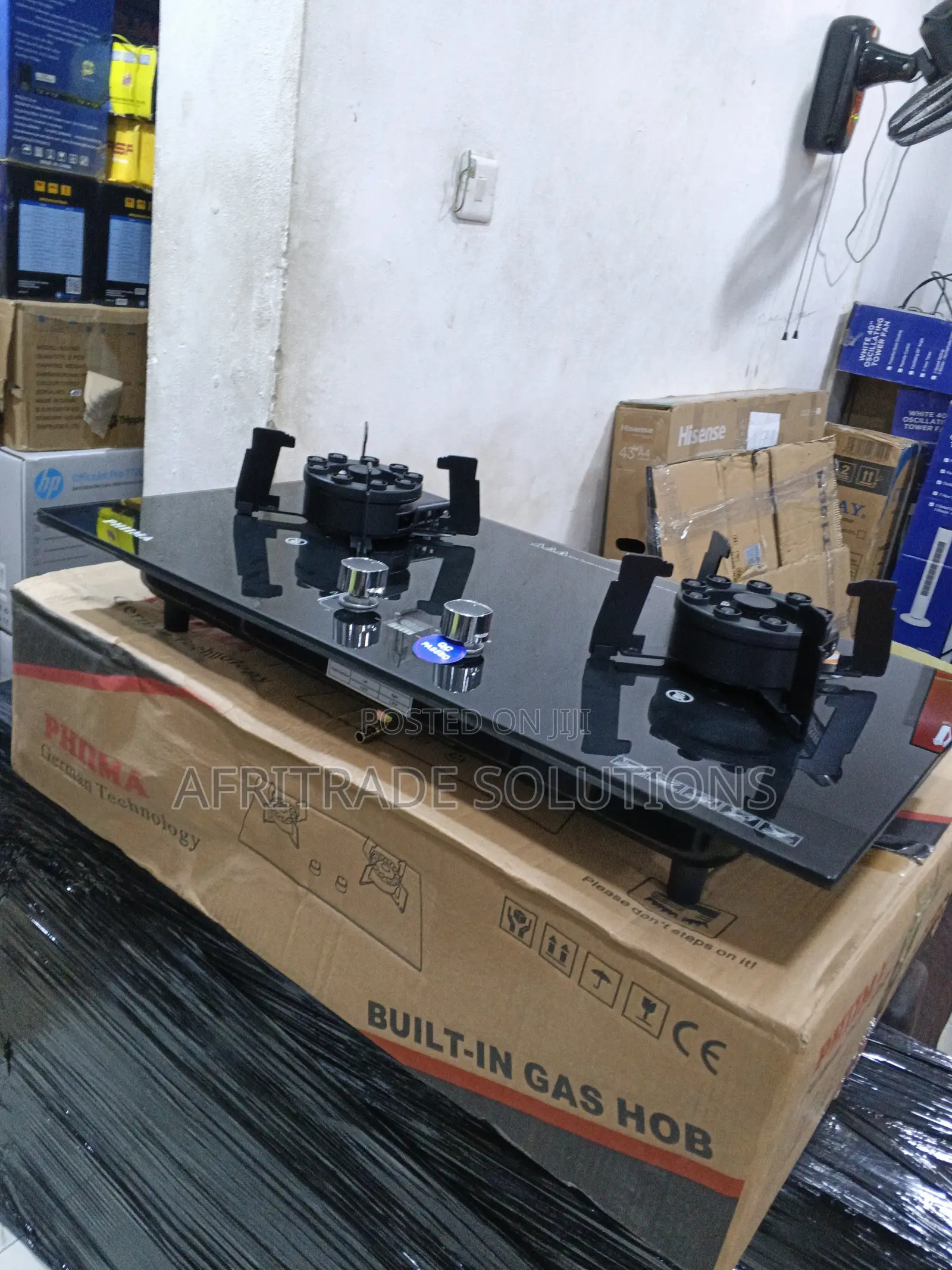 Phiima Ph-2023b Flip Burner Cooktop