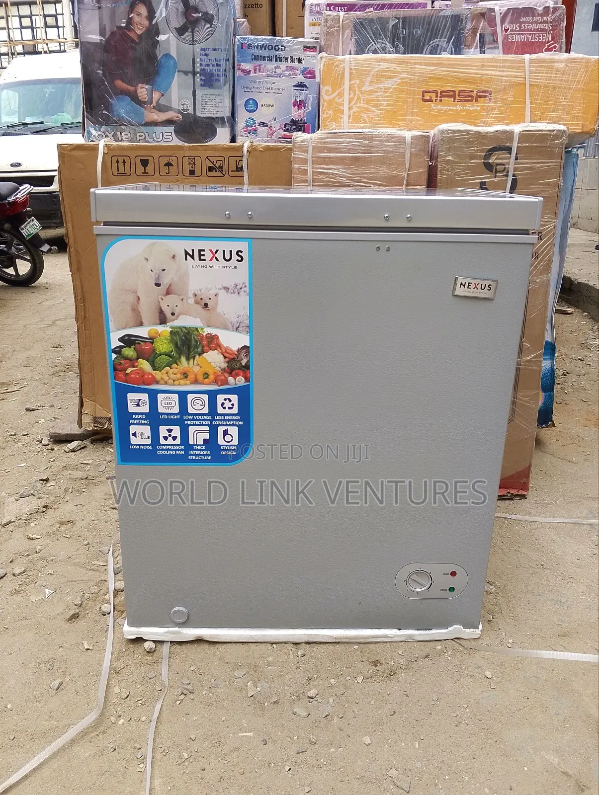 Nexus Chest Freezer Model Nx 160h