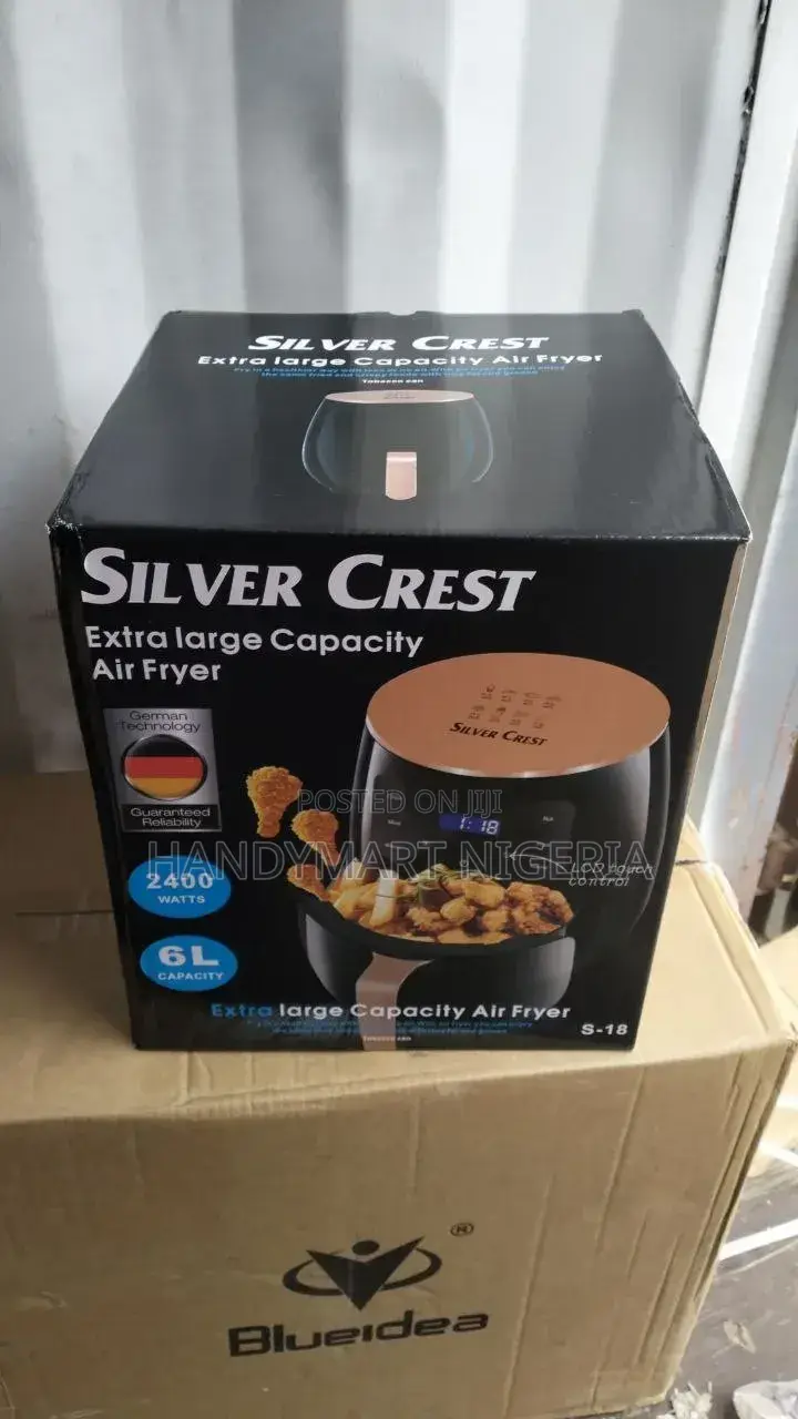 Silver Crest 6l Airfryer With Big Bowl-Extra Large