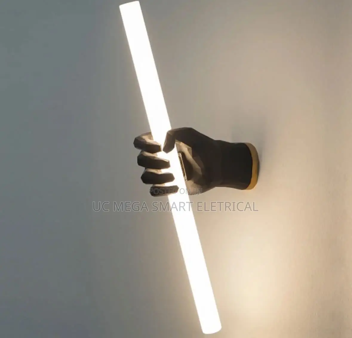 Modern Resin Fist Led Light Adjustable Wall Lamp for Living Room Bed