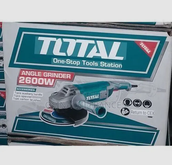 2600w Total Electric Angel Grinder Machine 9 Inch