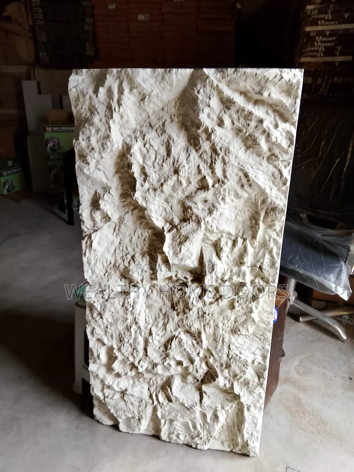 High Quality Pu Luxury Stone-texture Wall Panels