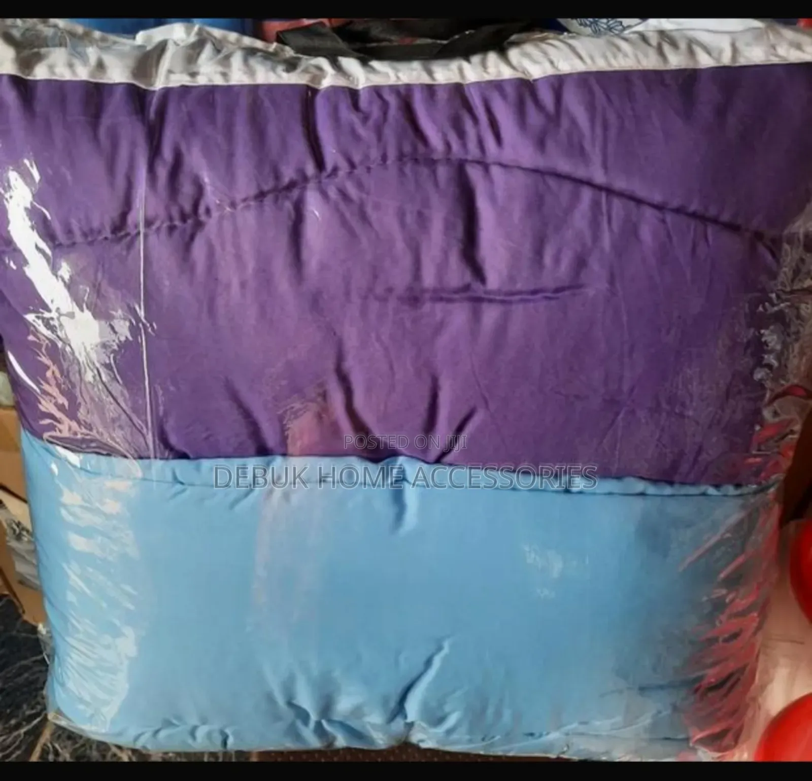 Plain Double Colour Duvet Cover Set