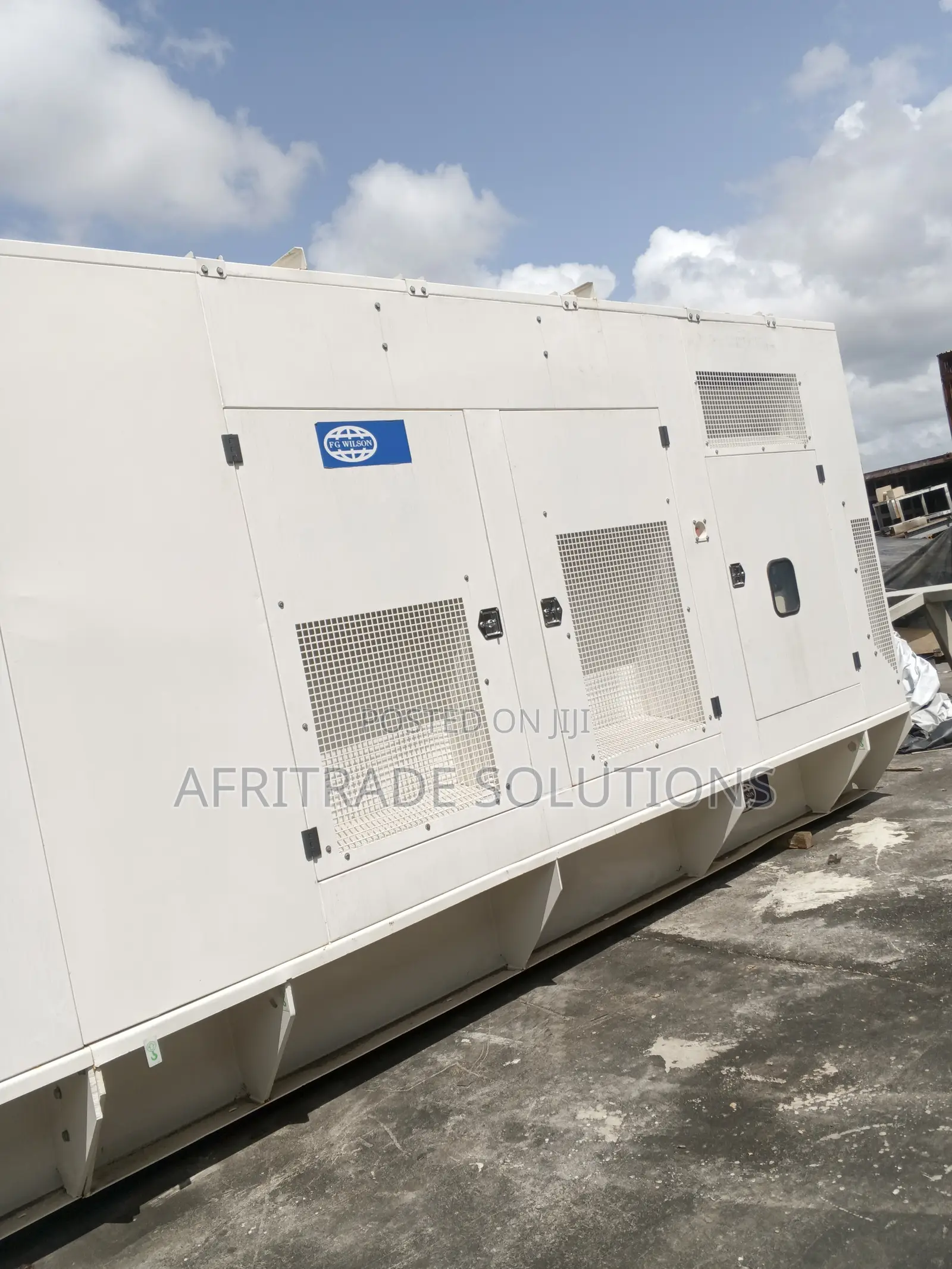 Fg Wilson 1000kva Enclosed Diesel Generator P1100