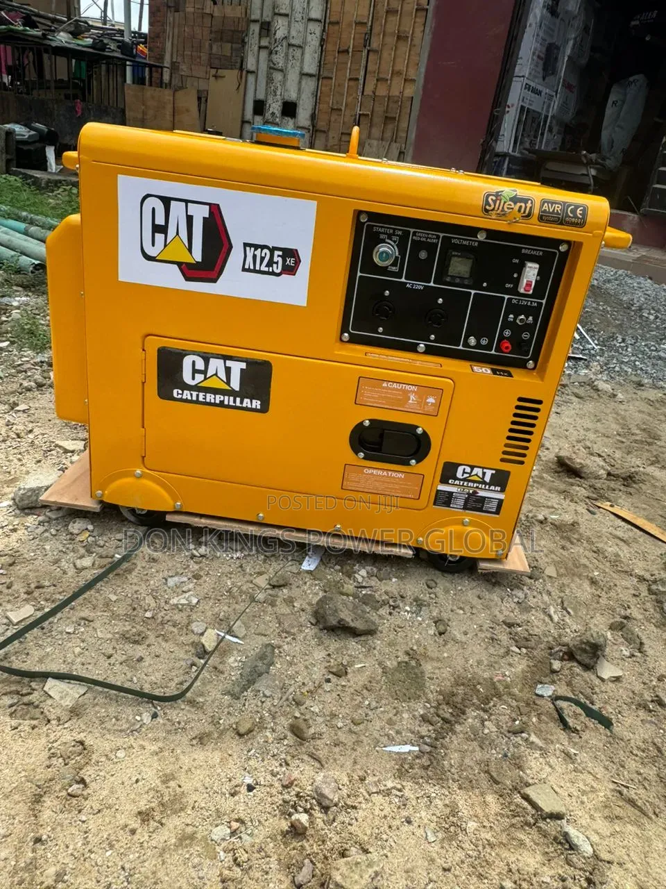 Cat 12.5kva Low-Noise Generator for Offices, Shops Homes