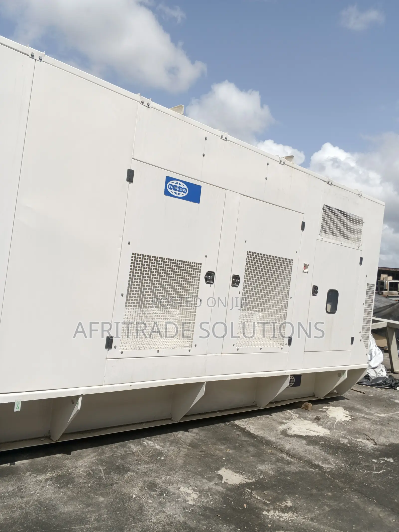 Fg Wilson 1000kva Emergency Backup Generator P1100