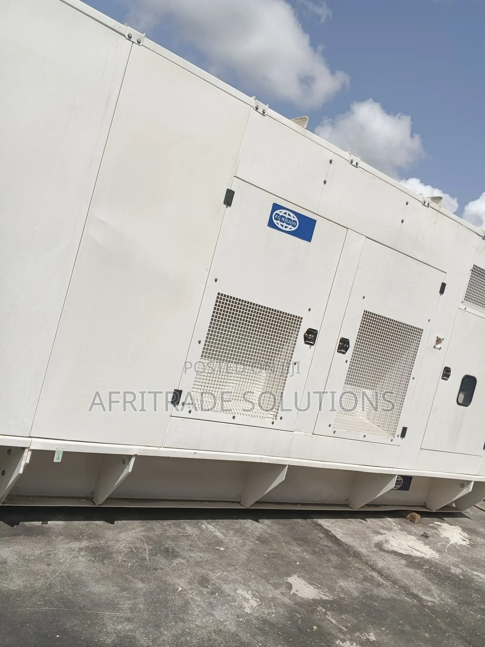 Fg Wilson 1000kva Continuous Power Genset P1100