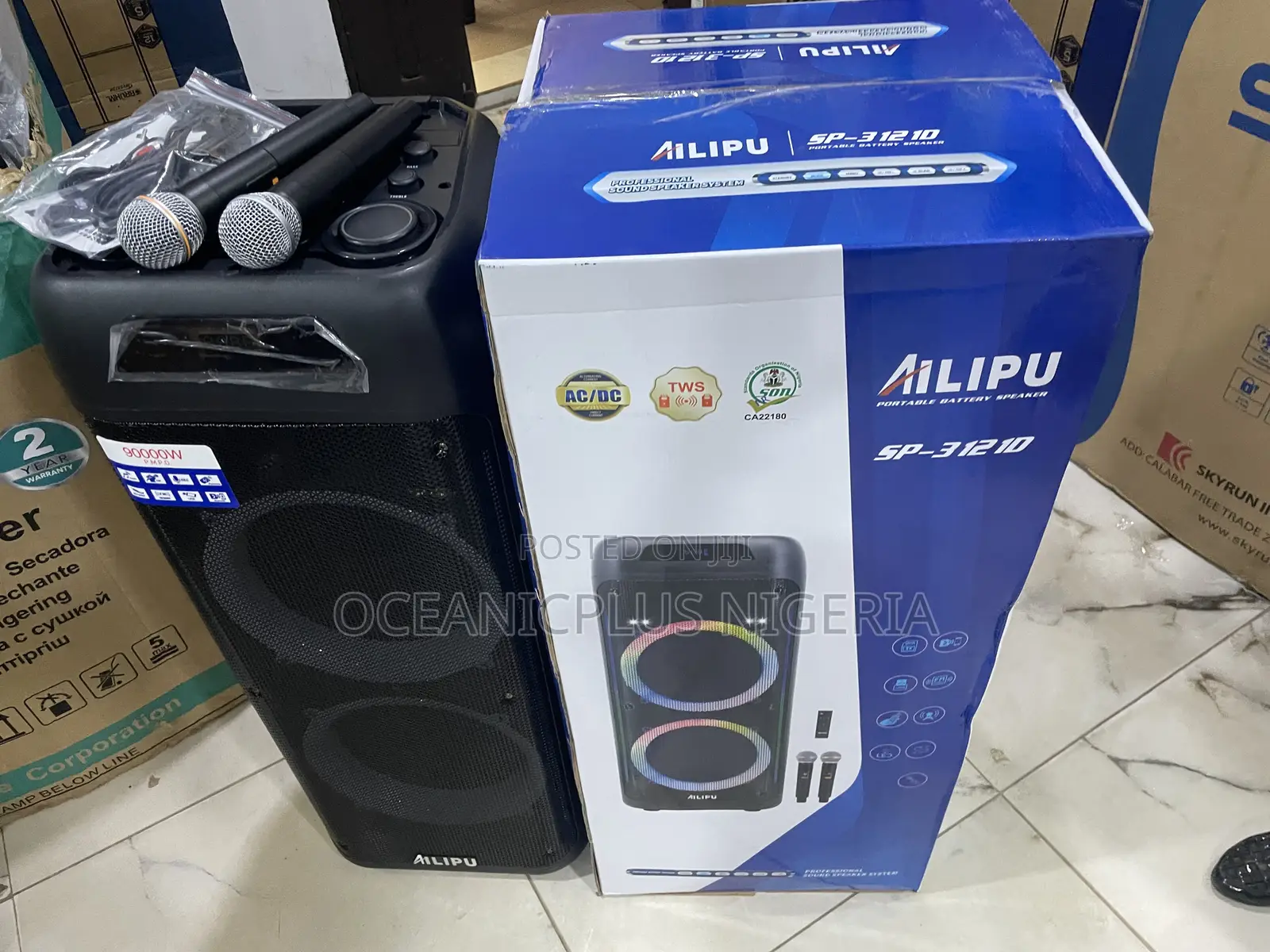 Ailipu 90000w Audio System With Crystal Clear Sound Heavy Bass