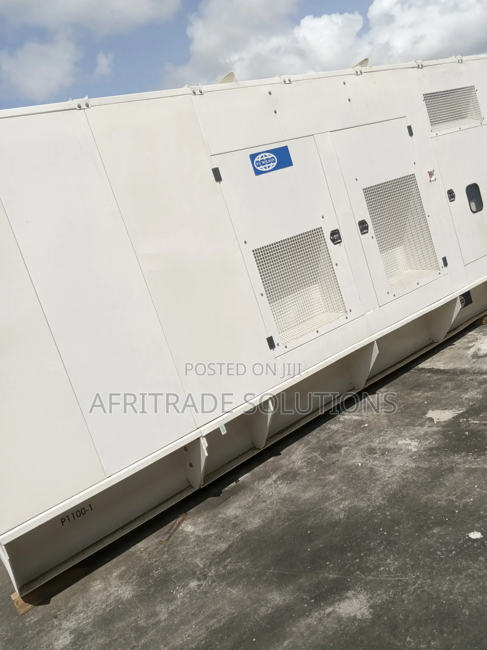 Fg Wilson 1000kva Quiet Running Generator P1100