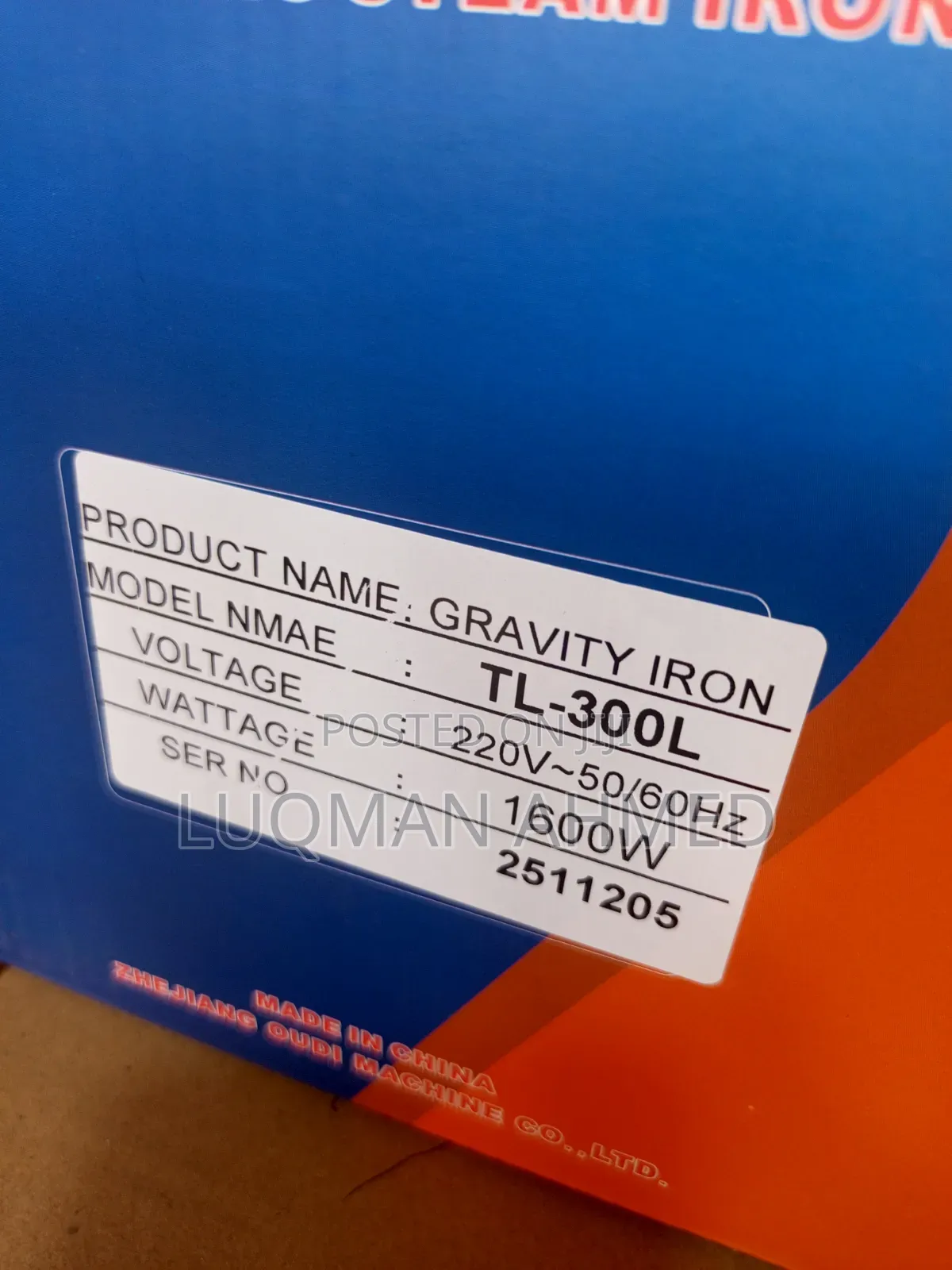 Electronic Steam Iron