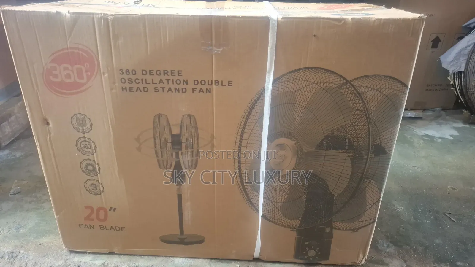 20inches Double Head Fan