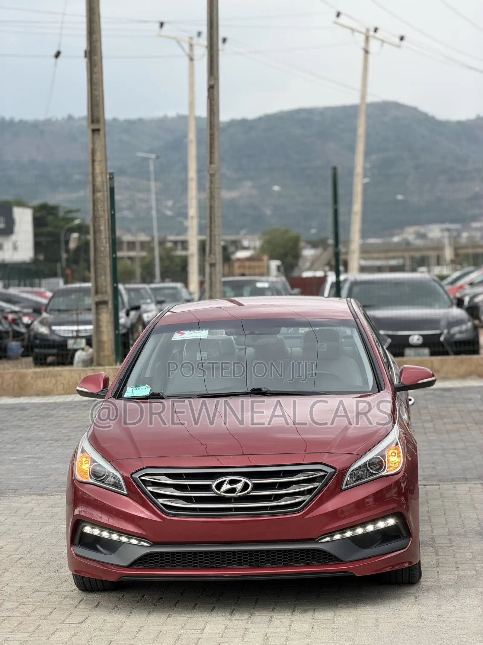 Hyundai Sonata SE 4dr Sedan (2.0L 4cyl Turbo 6A) 2014 Red