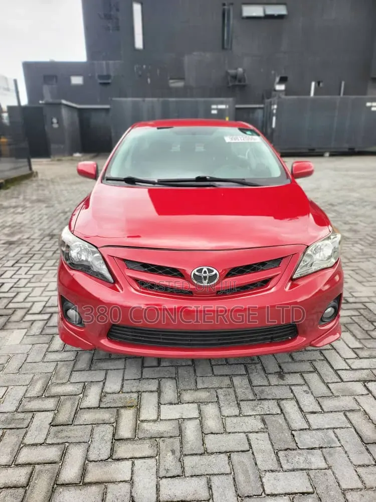 Toyota Corolla S 4dr Sedan (1.8L 4cyl 4A) 2012 Red