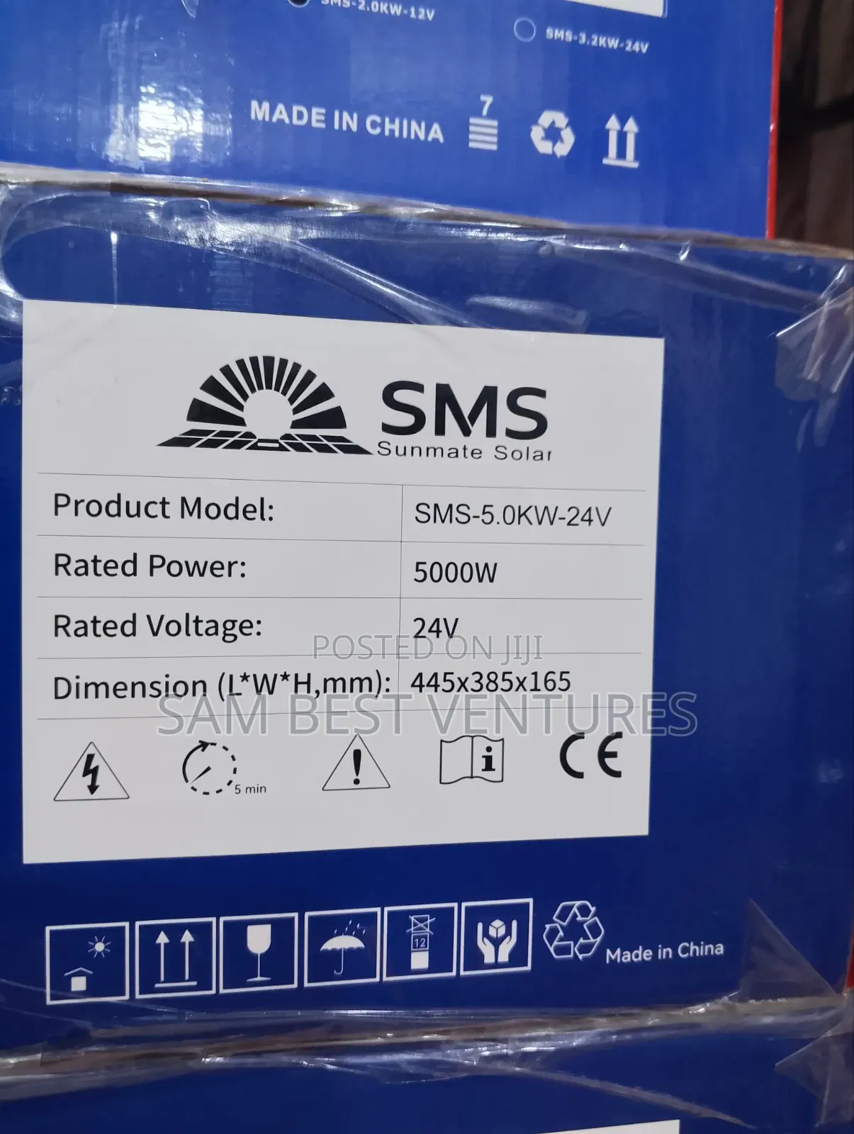 5kva 24v SMS Solar Hybrid Inverter