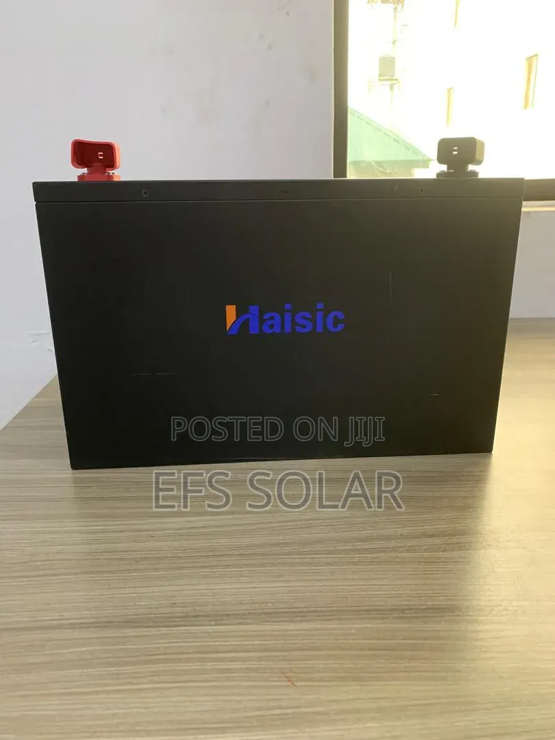 Haisic 8kwh 24v Lithium Battery Black