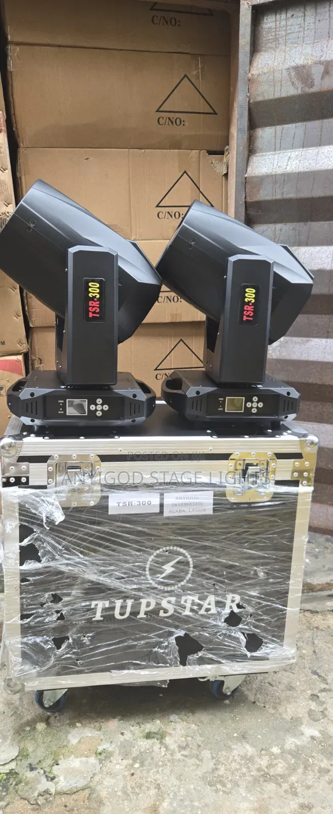 Beam 300watts Moving Head Stage Lights With Flightcase 2in1 Box