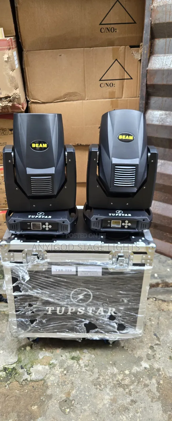 Beam 300watts Moving Head Stage Lights With Flightcase 2in1 Box