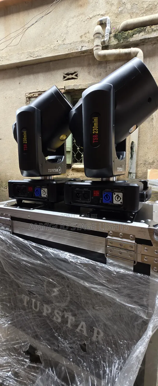 Beam 230watts Mini Moving Head Stage Lights With Flighcase 2in1 Box