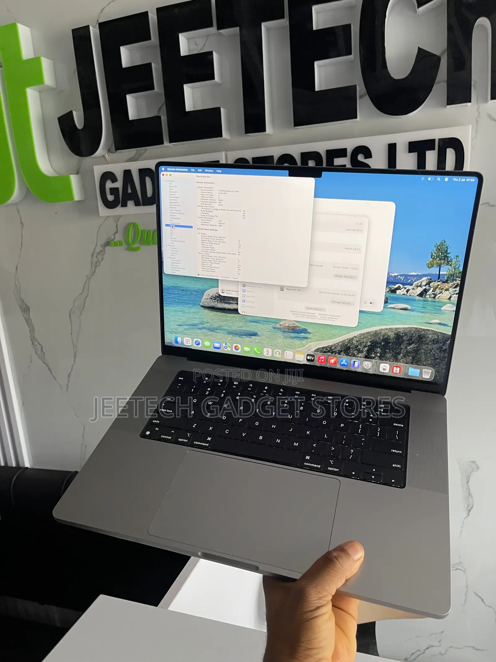 Laptop Apple MacBook Pro 2021 M1 32GB Apple M1 Pro SSD 1T