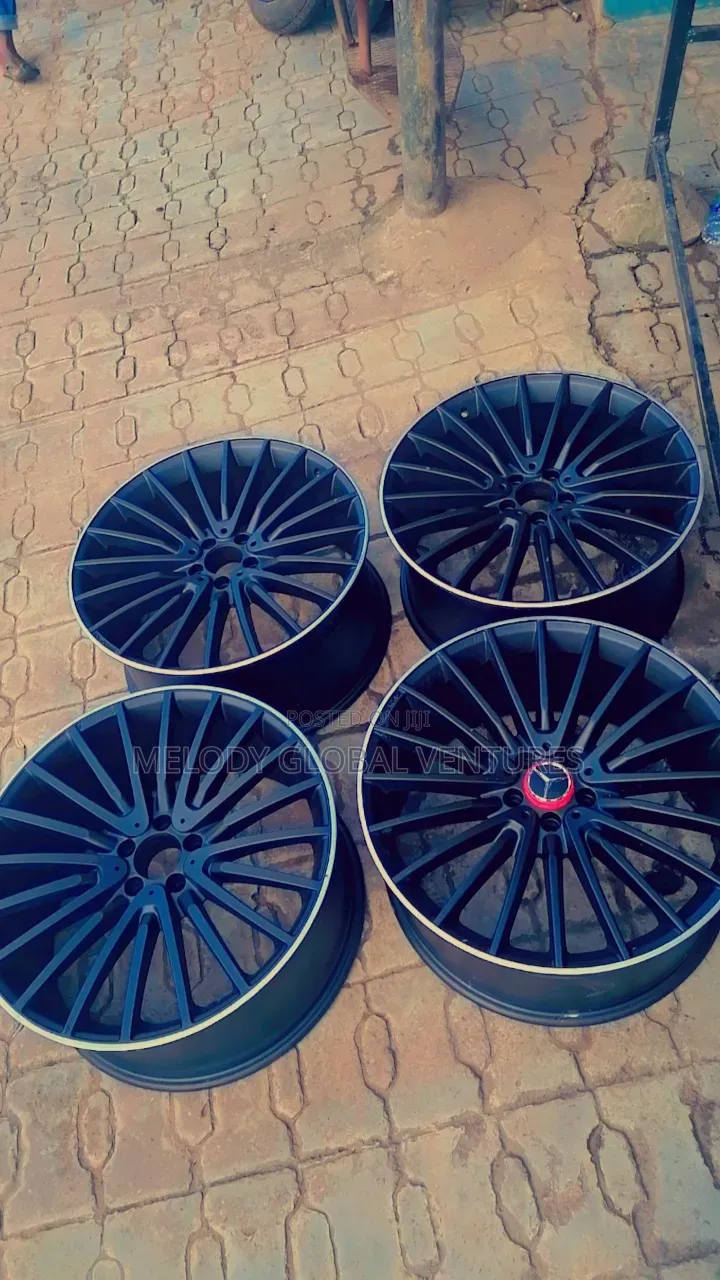 Original 21 Rims / Pure Mart Black// for Mercedes-Benz //All Model