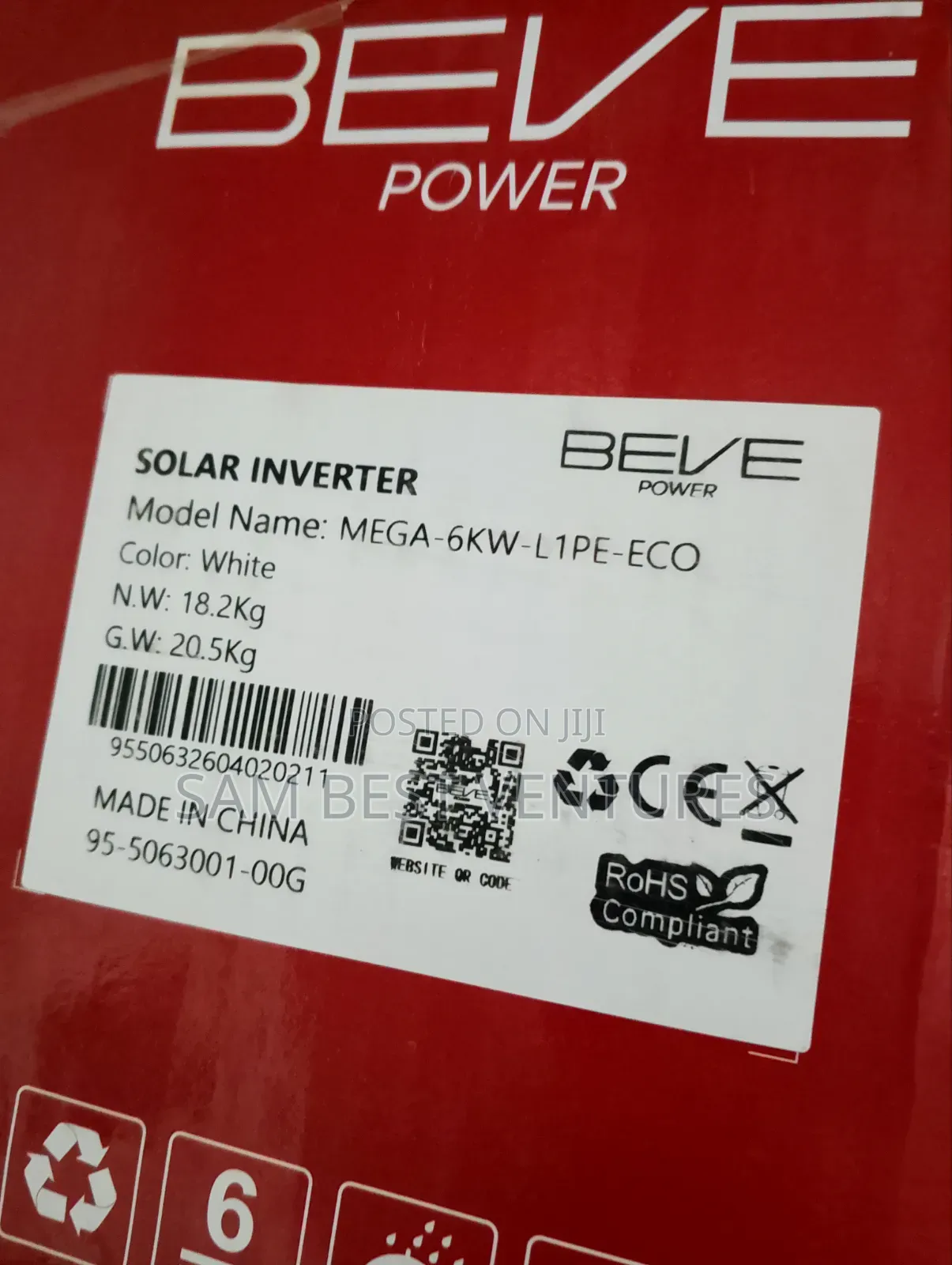 6kva 48v Beve Solar Hybrid Inverter