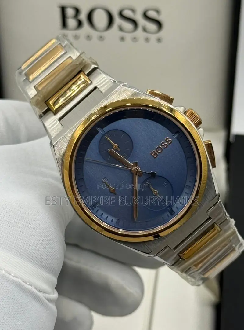 Boss Quality Luxury Men Chain Wristwatch