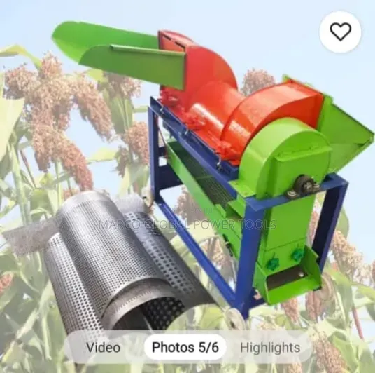 Conveyor Rice Thresher Machine High Standard Diesel Engine Original Q