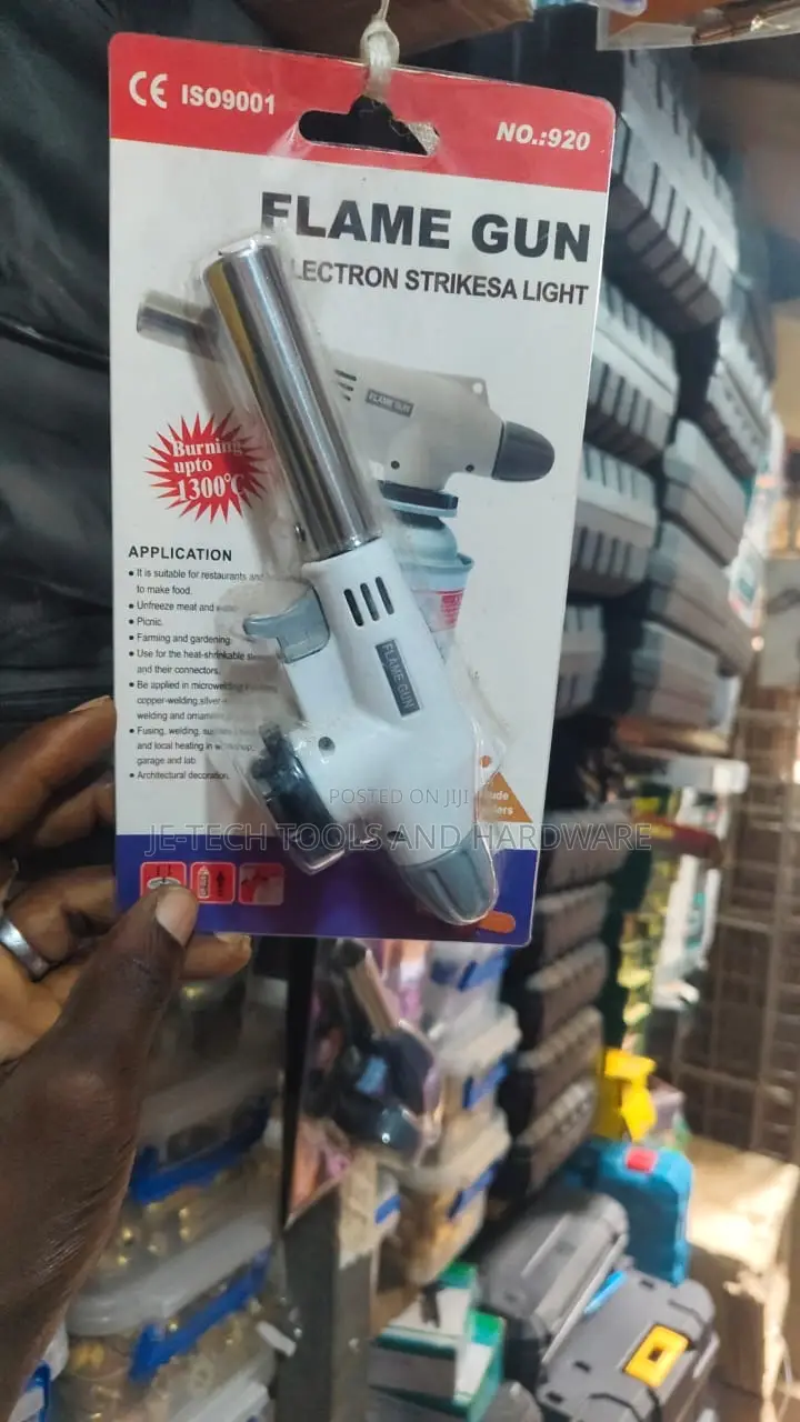 Blessed Brand Butane Gas Cartridge With Gas Gun