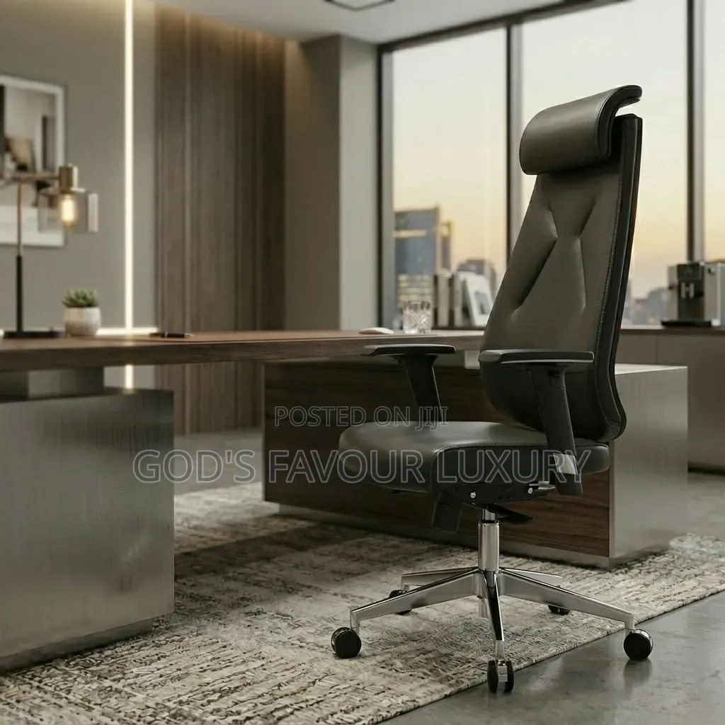 Ergonomic Office Leather Chair.