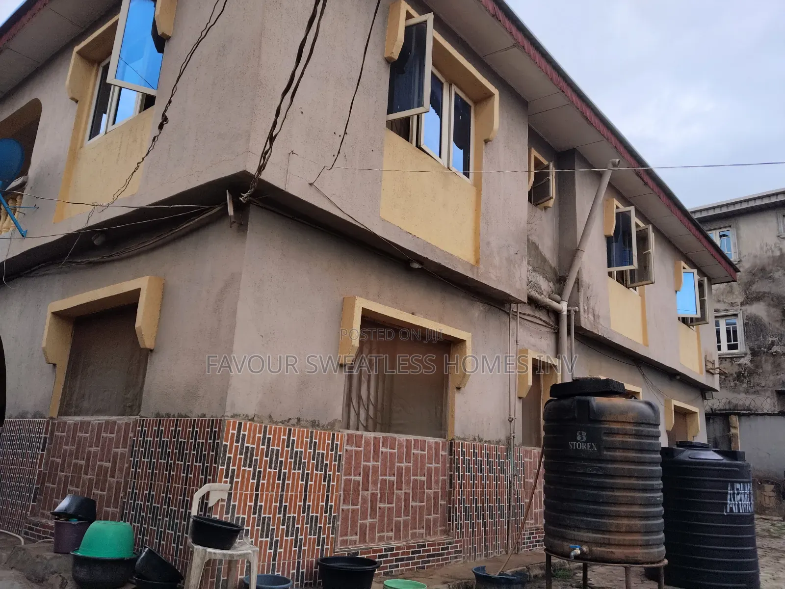 3bdrm Block of Flats in Back Of Prayer City, Ogun Waterside for sale